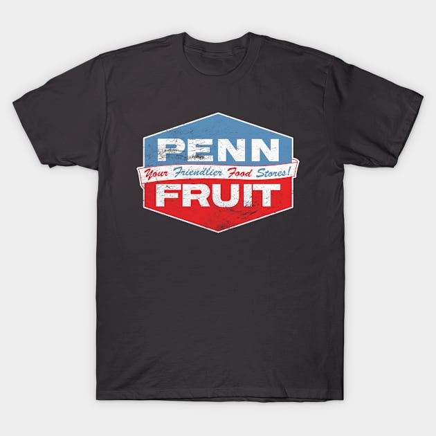 Penn Fruit Food Stores T-Shirt by Tee Arcade